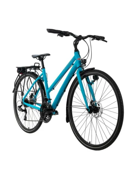 Rower Trekkingowy Damski 28 Alu Cyngle Błotniki Bagażnik Światła Dynamo