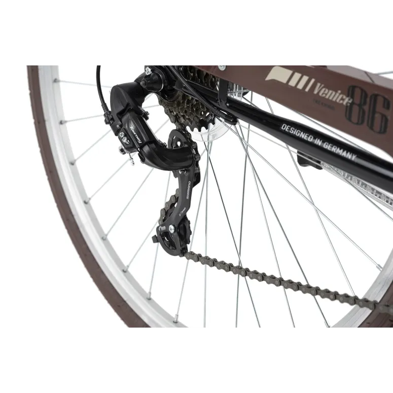 Rower Trekkingowy Damski Retro 28 Turystyczny