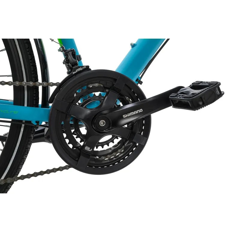 Rower Trekkingowy Damski 28 Bagażnik 21 Bieg ALU