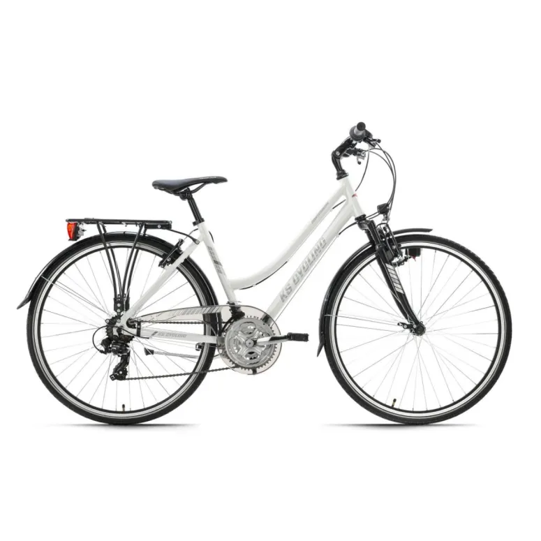 Rower Trekkingowy 28 Turystyczny Damka ALU Światła