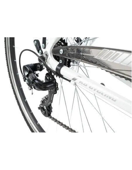 Rower Trekkingowy 28 Turystyczny Damka ALU Światła