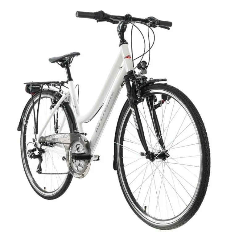 Rower Trekkingowy 28 Turystyczny Damka ALU Światła