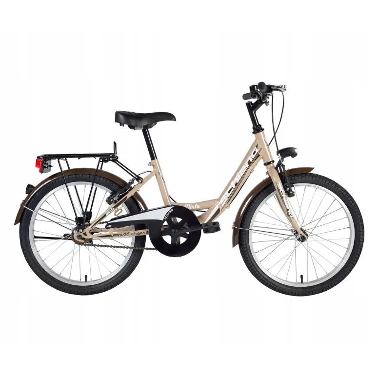 Dziecięcy Rower Miejski 20 Mirta Bagażnik Światła - 1