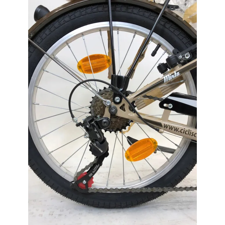 Dziecięcy Rower Miejski 20 Mirta Bagażnik Światła - 2