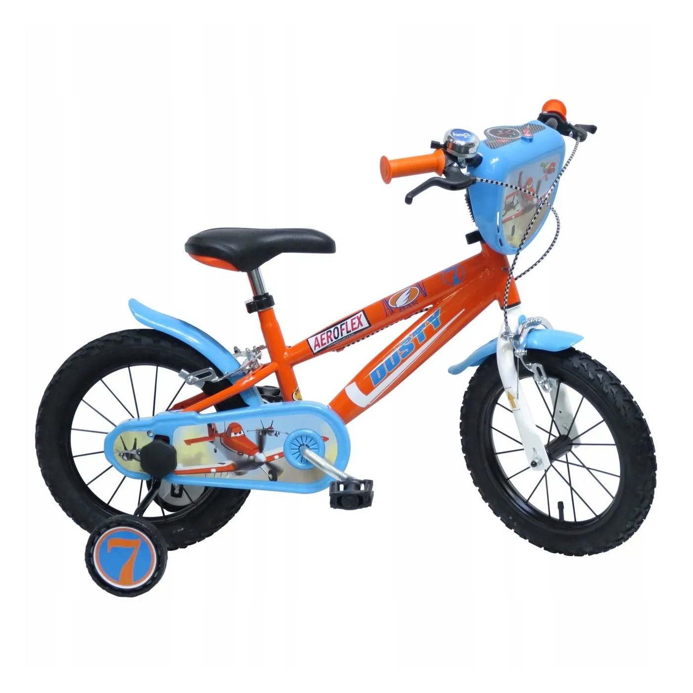 Dziecięcy Rowerek Chłopca 14 DISNEY Dusty Samoloty - 1