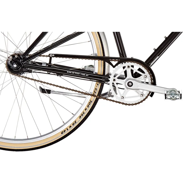 Rower Miejski Damski 28 Vintage Nexus 7 Bagażnik