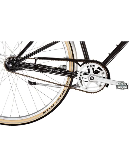 Rower Miejski Damski 28 Vintage Nexus 7 Bagażnik