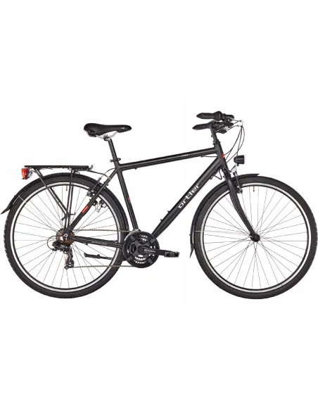 Męski Rower Trekkingowy 28 Aluminiowy Lekki Akcesoria - 1