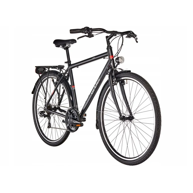 Męski Rower Trekkingowy 28 Aluminiowy Lekki Akcesoria - 2