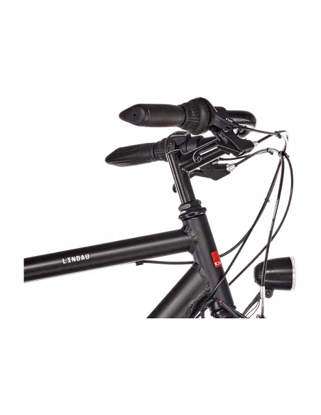 Męski Rower Trekkingowy 28 Aluminiowy Lekki Akcesoria - 6