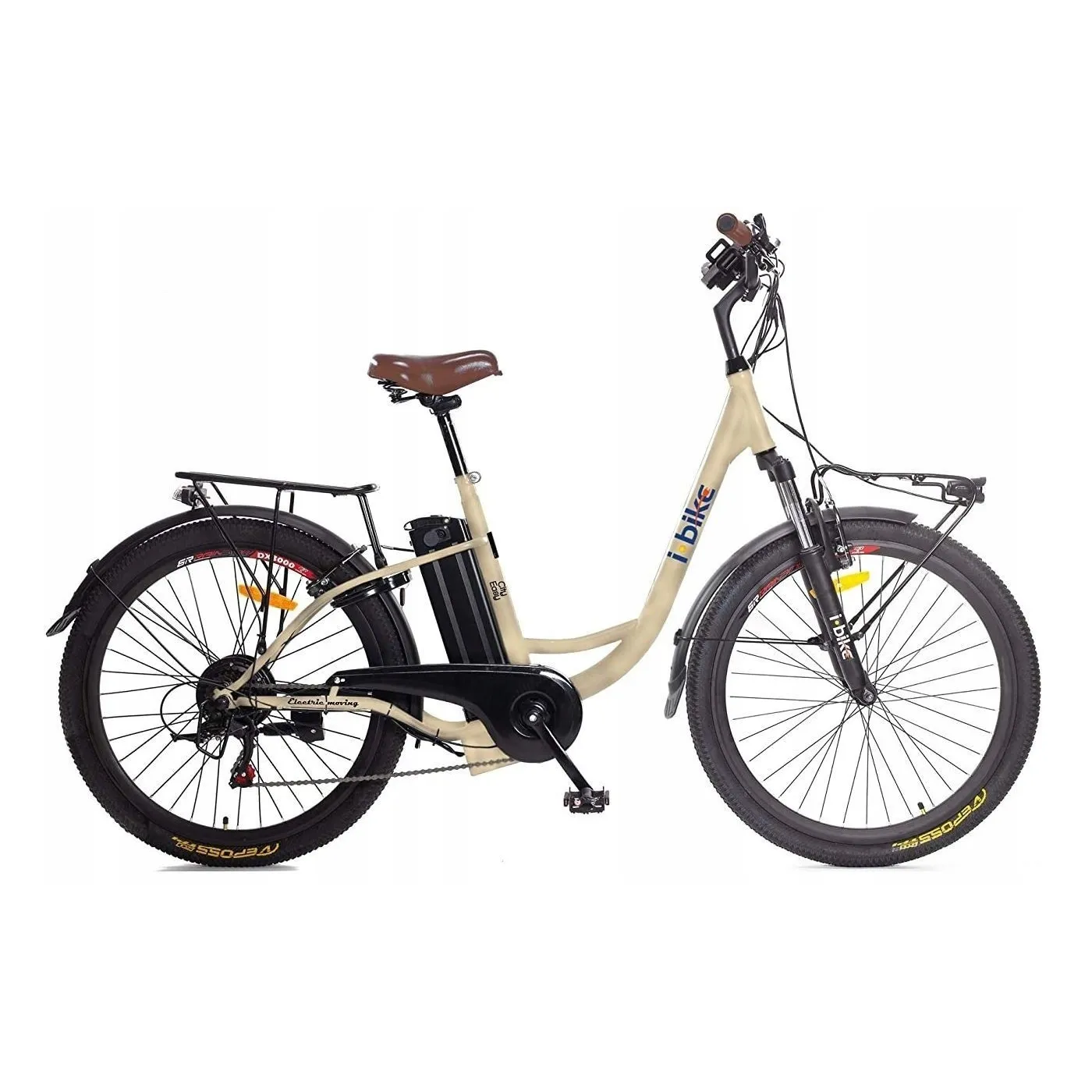 Elektryczny Rower 26 Miejski Wspomaganie Damka - 1