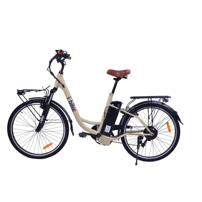 Elektryczny Rower 26 Miejski Wspomaganie Damka - 3