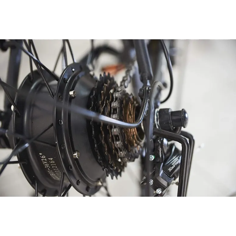 Elektryczny Rower 26 Miejski Wspomaganie Damka - 5