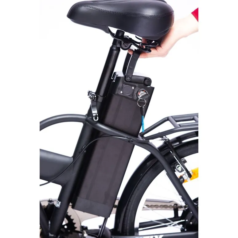 Miejski Rower Elektryczny Składany 20 Kompaktowy