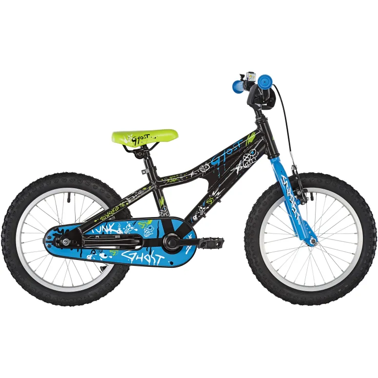 ALU Kolorowy Dziecięcy Rower 16 Kółka Boczne 4+ Chorągiewka