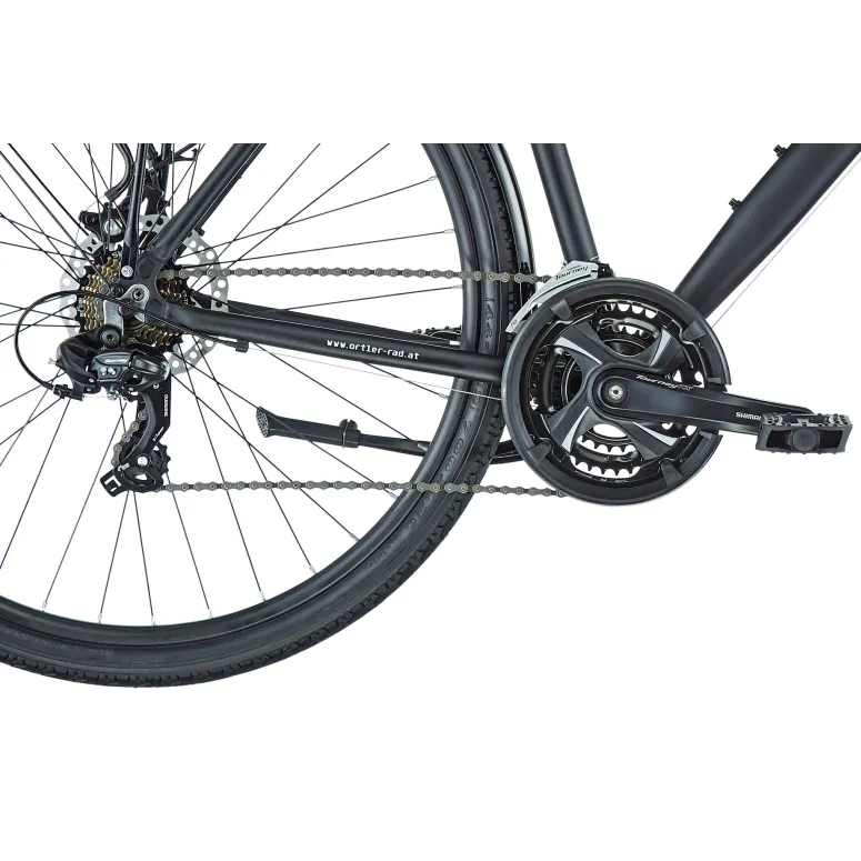 Rower Trekkingowy Męski 28 Wysoka Rama Tarcze ALU