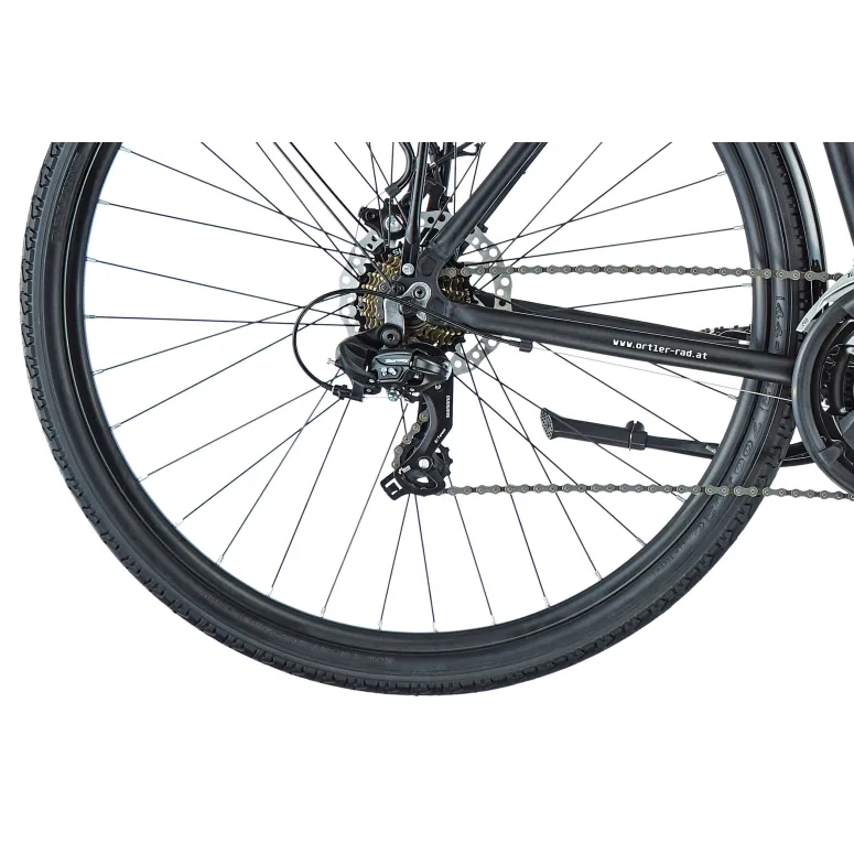 Rower Trekkingowy Męski 28 Wysoka Rama Tarcze ALU