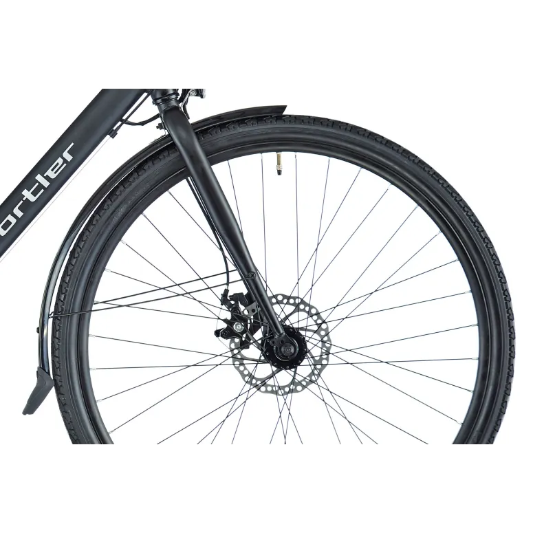 Rower Trekkingowy Męski 28 Wysoka Rama Tarcze ALU