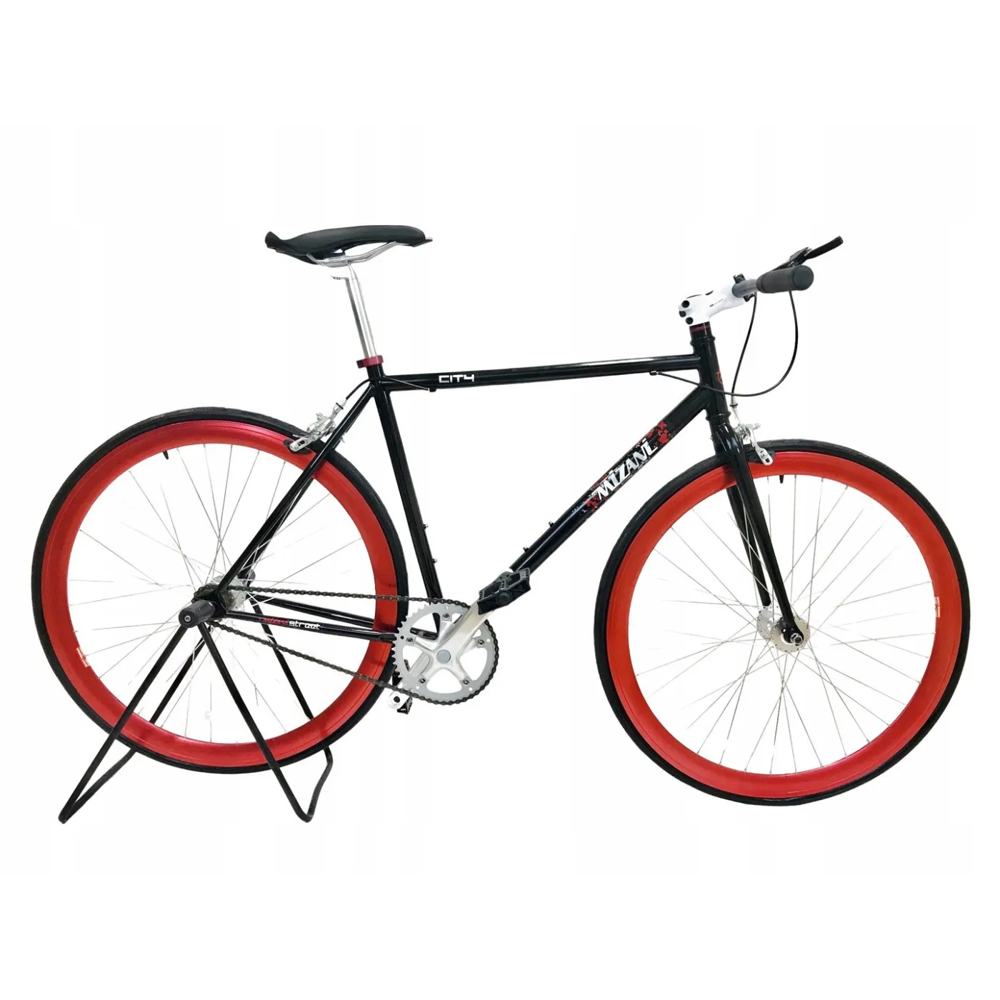 Rower Ostre Koło Singlespeed 28 Szosowy Wolnobieg - 1