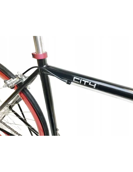 Rower Ostre Koło Singlespeed 28 Szosowy Wolnobieg - 2