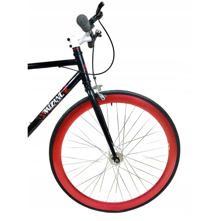 Rower Ostre Koło Singlespeed 28 Szosowy Wolnobieg - 4