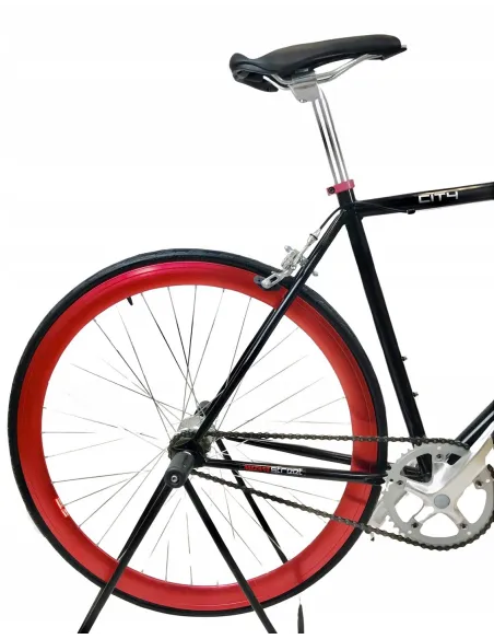 Rower Ostre Koło Singlespeed 28 Szosowy Wolnobieg - 5