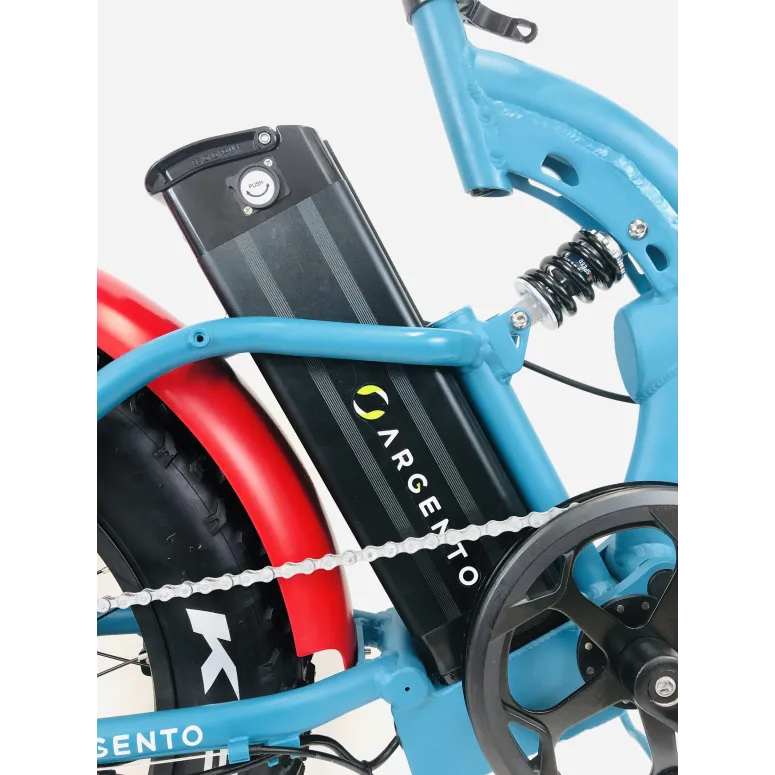 Rower Elektryczny Fatbike 20 Składany 500W 25 km/h - 3