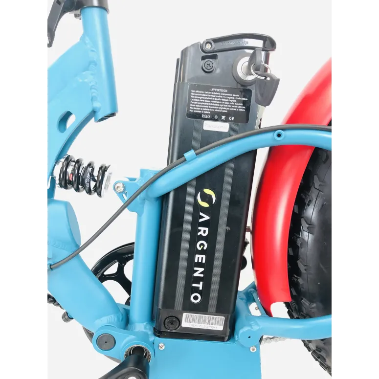 Rower Elektryczny Fatbike 20 Składany 500W 25 km/h - 6