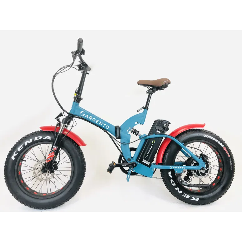 Rower Elektryczny Fatbike 20 Składany 500W 25 km/h - 10