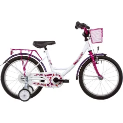 Dziewczęcy Rowerek Miejski 18 Koła Boczne 5 lat+