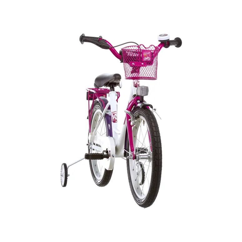 Dziewczęcy Rowerek Miejski 18 Koła Boczne 5 lat+