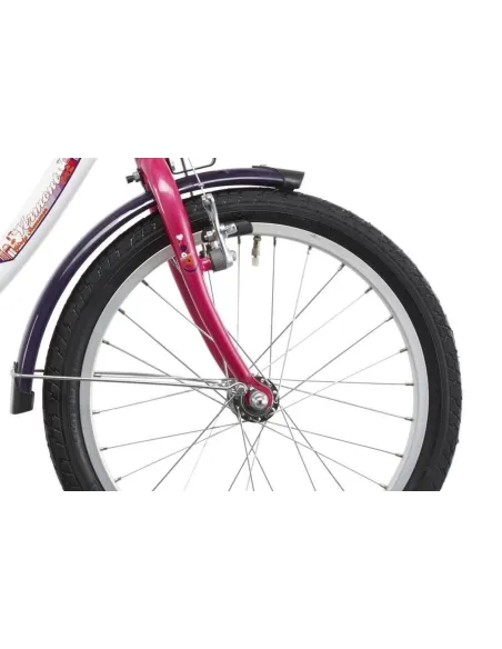 Dziewczęcy Rowerek Miejski 18 Koła Boczne 5 lat+