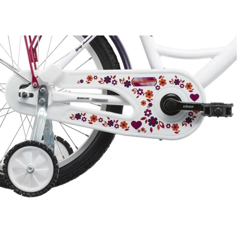 Dziewczęcy Rowerek Miejski 18 Koła Boczne 5 lat+