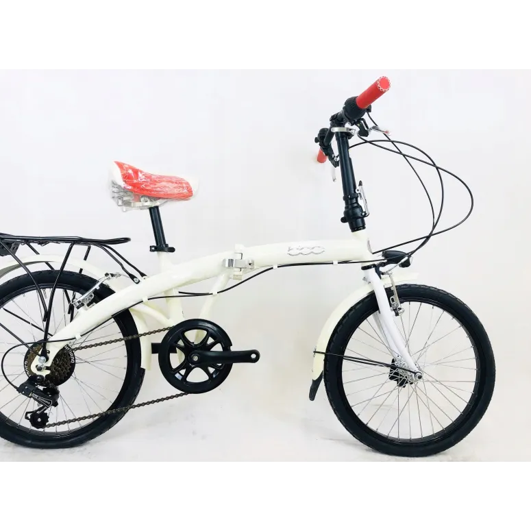 Składany Rower Miejski Fiat 500 Aluminiowy Unisex - 5