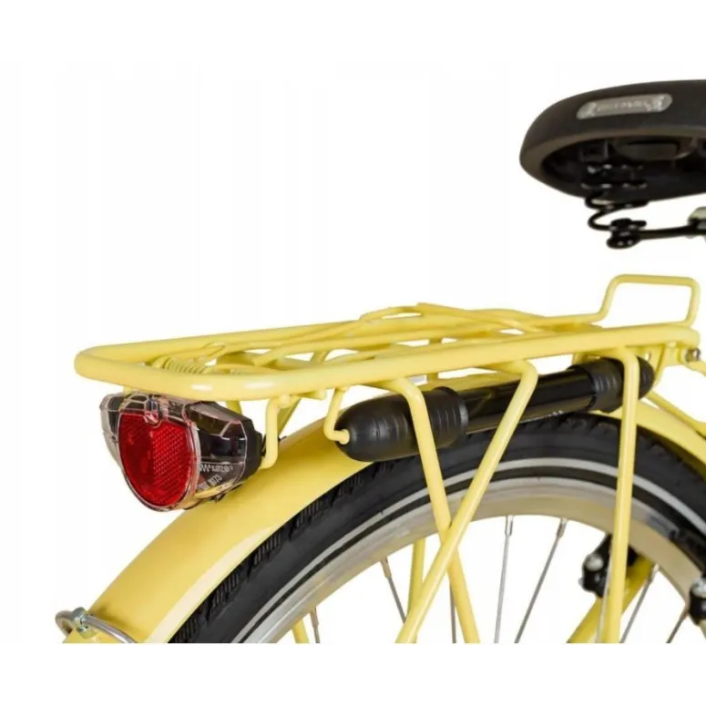 Stylowy Rower Miejski Damski 28 NEXUS 7 Aluminiowy - 2