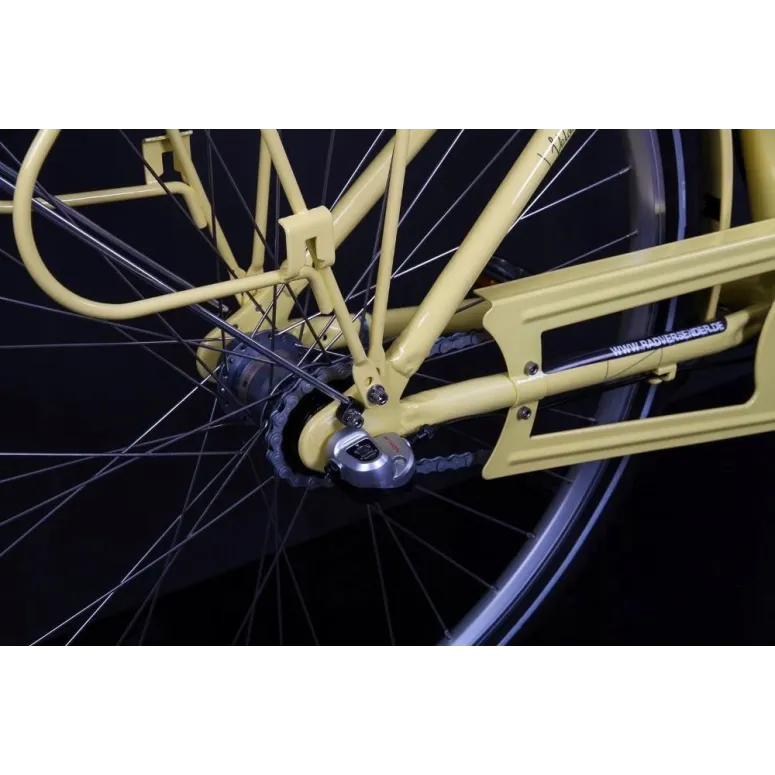 Stylowy Rower Miejski Damski 28 NEXUS 7 Aluminiowy - 5