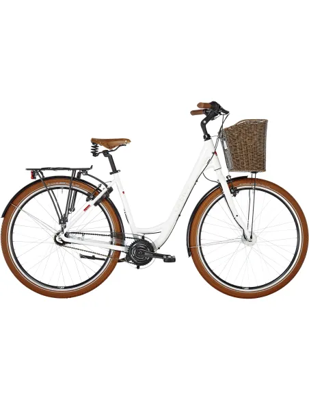 Damski Rower Miejski 28 NEXUS 7 Koszyk Stylowy