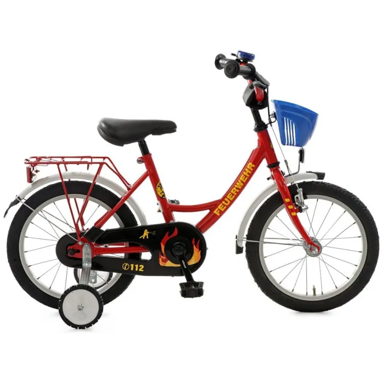 Dziecięcy Rower 16 Chłopca Koła Boczne