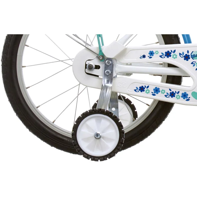 Dziewczęcy Rower Miejski 18 Koła Boczne Kontra 5+ - 5
