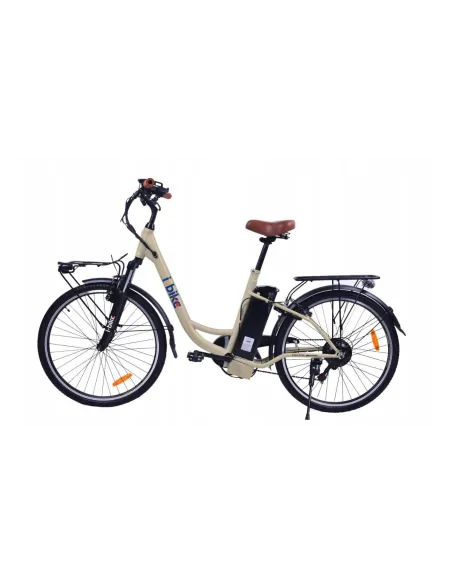 Elektryczny Rower Miejski I-Bike Damski 26 Wspomaganie