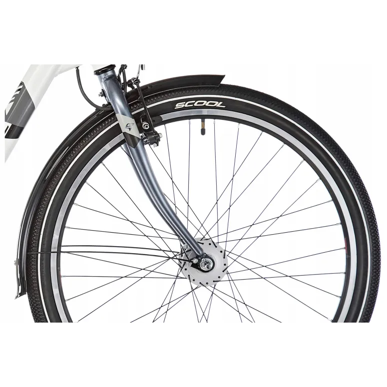 Damski Rower sCool Chix Miejski 26 Nexus Aluminium - 4