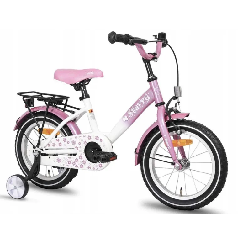 Rowerek Dziecięcy 14 Dziewczynki Kółka Boczne - 1