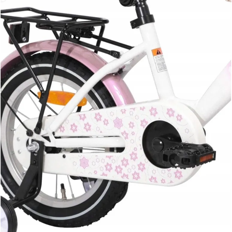 Rowerek Dziecięcy 14 Dziewczynki Kółka Boczne - 4