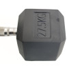 Hantle Treningowe Krótkie 55kg Hexbell Dumbbell Żeliwne Wytrzymałe 2x27,5kg