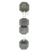 Hantle Treningowe Krótkie 55kg Hexbell Dumbbell Żeliwne Wytrzymałe 2x27,5kg