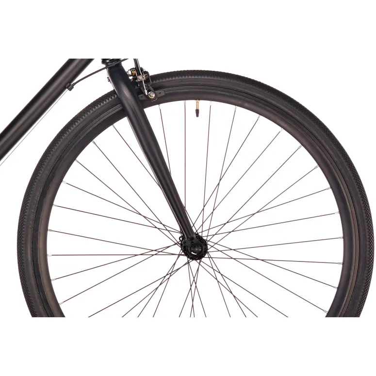 Rower Szosowy 28 Lekki Aluminiowy Shimano Sora 8 Biegów Czarny Mat