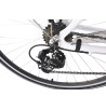Rower Trekkingowy Damski 28 ALU 21 bieg Bagażnik Kierownica Motylek V-Brake