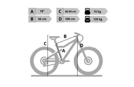 Rower Górski 26 V-brake 21 biegów Stopka Góral Stalowy Amortyzator MTB - 2
