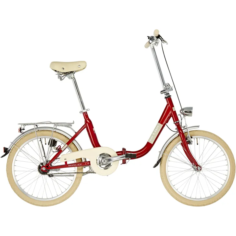 Składany Rower Miejski 20 Składak Kontra Światła