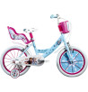 Disney Frozen Kraina Lodu Rower Dziewczęcy 16 Kosz